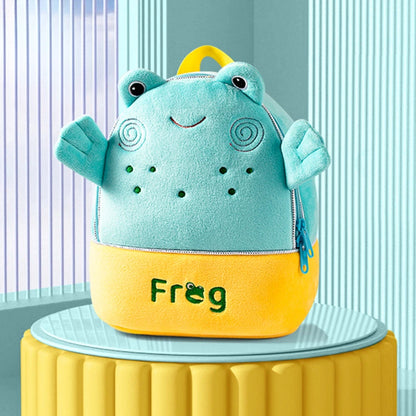 Plush Kindergarten Backpack Anti Lost Cute Design Kids - Smarsty