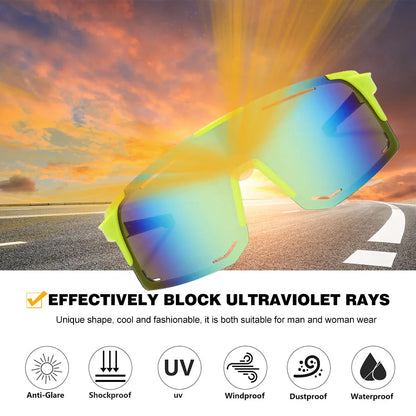 Polarized Cycling Sunglasses UV Protection Windproof Glasses For Men Women Polarized Lens Road Riding Bike Sport Glasses Eyewear