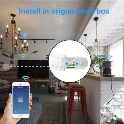 Tuya WiFi Mini Smart Switch Module for Voice Control - Smarsty
