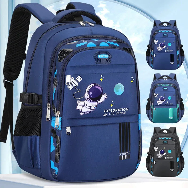 Kids Backpack Astronaut Waterproof School Bag For Boys - Smarsty