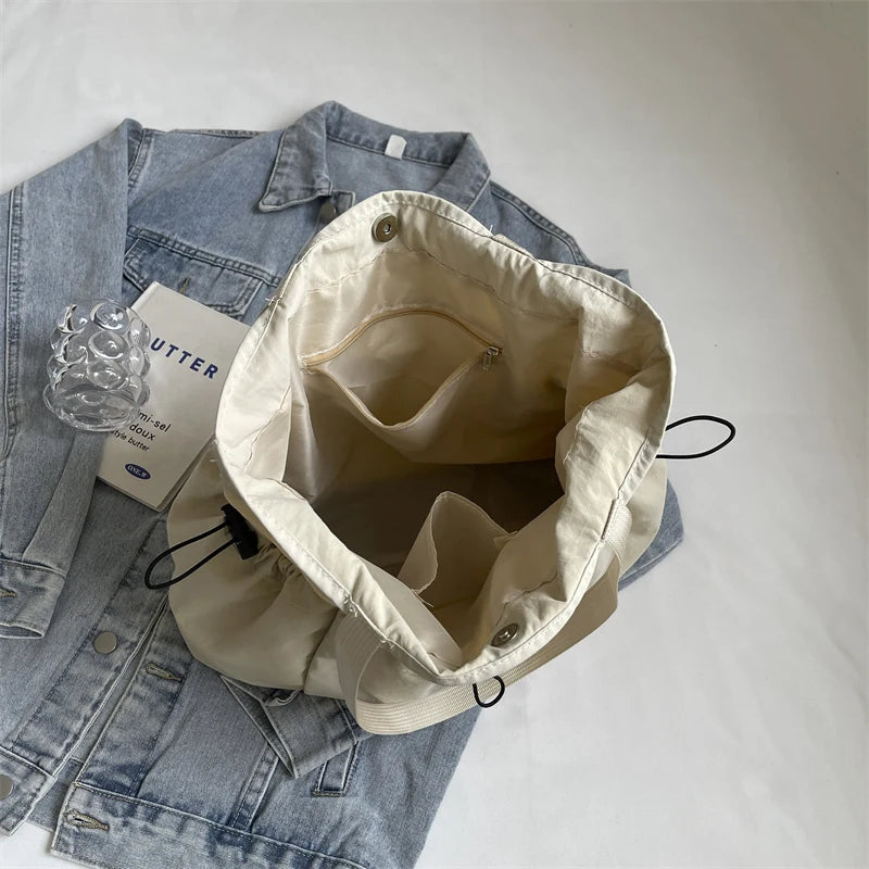 Large Capacity Canvas Tote Bag For Work And Commuting - Smarsty