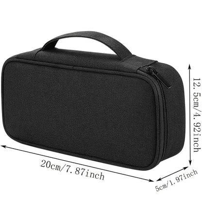 Travel Cable Organizer Case Zipper for Electronics - Smarsty