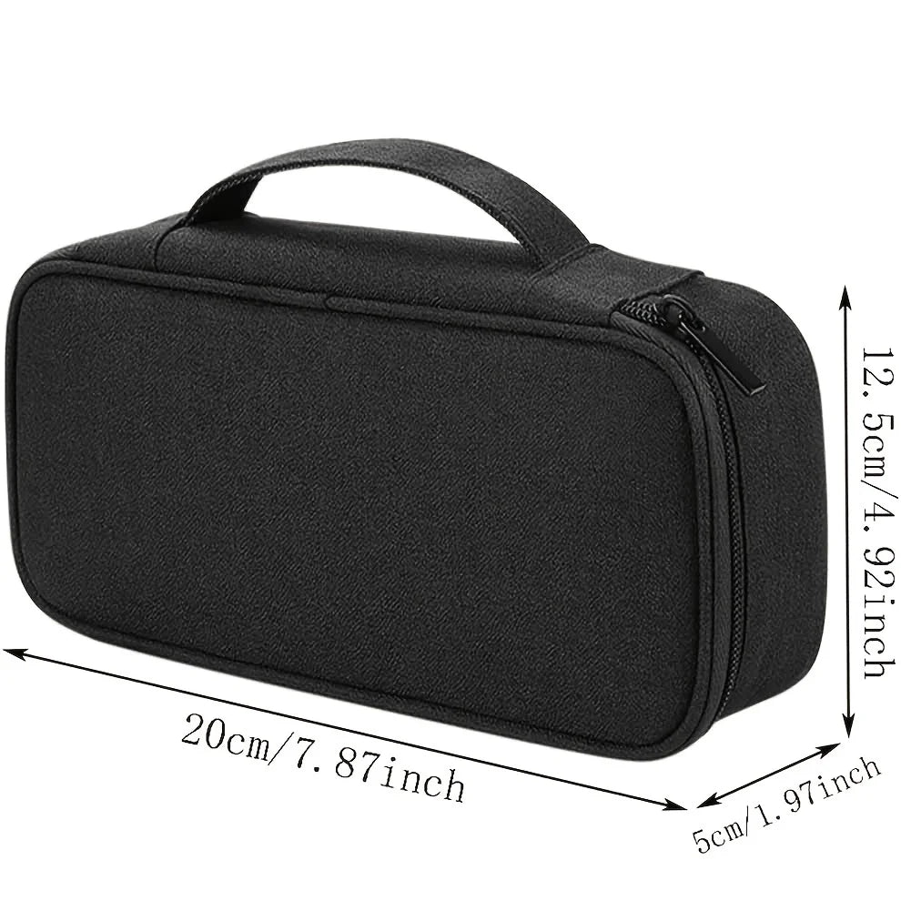 Travel Cable Organizer Case Zipper for Electronics - Smarsty
