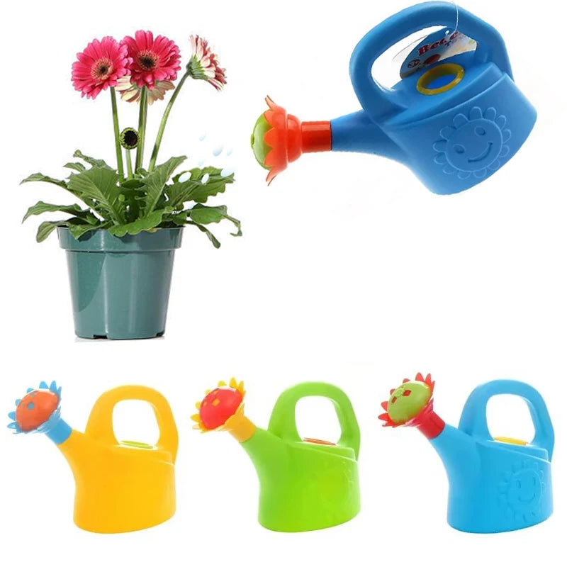 Cute Cartoon Watering Can for Kids Garden Play - Smarsty