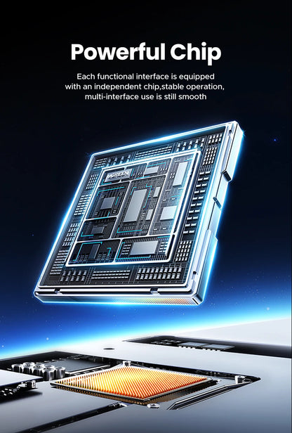 USB C Hub With 4K HDMI And Gigabit Ethernet Docking