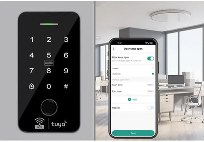 WiFi Tuya Fingerprint Access Controller Waterproof System - Smarsty