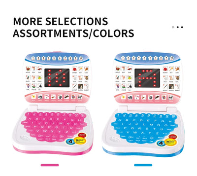 Learning Machine Laptop Computer Child Electronic Preschool Language Education Toys Gift Toddler Kid Developing Cognitive Skills - Smarsty