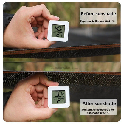 1/2/3/4/6PCS Mini LCD Digital Thermometer Hygrometer Indoor Room Temperature Humidity Meter Sensor Gauge Weather Station Set