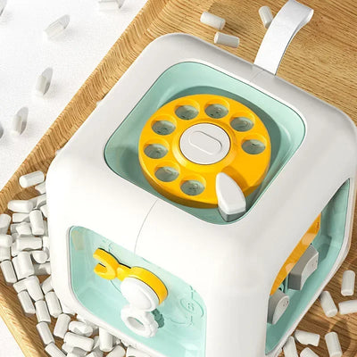 6 in 1 Montessori Educational Toys Sensory Busy Board Baby Practice Skills Drawer Cube Fidget Educational Toys for Girl Boy - Smarsty