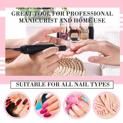 Electric Nail Sander Set for Professional Manicure - Smarsty