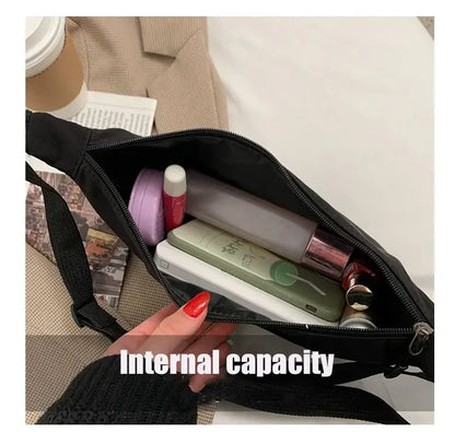 Women Backpack PU Leather Crossbody Bag With Zipper - Smarsty