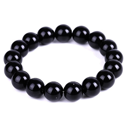 Black Obsidian Bracelet for Blood Circulation and Weight Loss - Smarsty