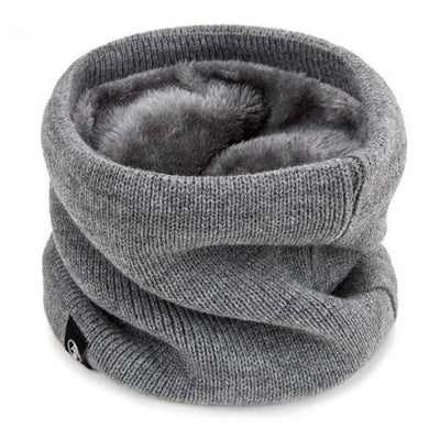 Knitted Neck Warmer Sports Scarf Fashion Soft Women Men Face Cover Winter Skating Running Hiking Scarves Thick Cold-proof Collar - Smarsty