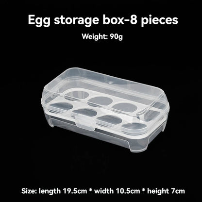 Outdoor Shockproof Egg Box Storage Box, Portable Camping Shatterproof Egg Tray, Home Plastic Protection Box, Travel Shatterproof by Smarsty