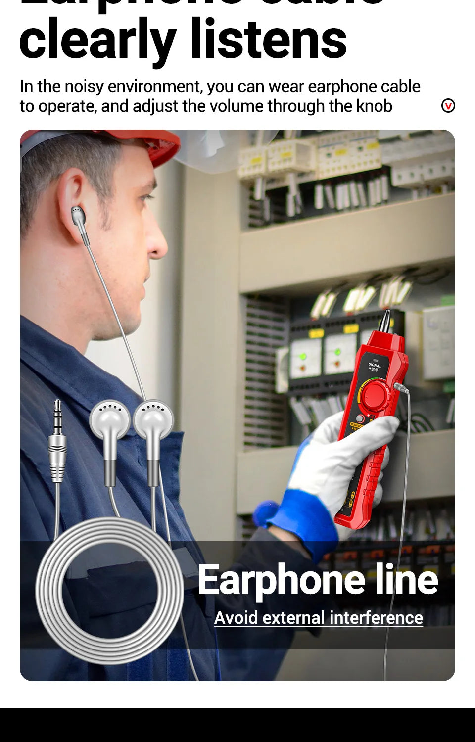 ANENG M469A Network Cable Tester with Line Tracking Feature - Smarsty