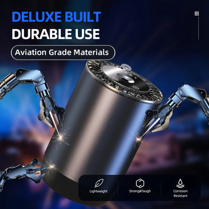 Car Aromatherapy Diffuser, Smart Starry Sky Ambient Light, 3 Modes, Touch-Controlled Color Adjustment, Essential Oil Addable