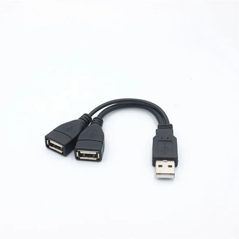 USB 2.0 Extension Cable Splitter for Dual Connectivity - Smarsty