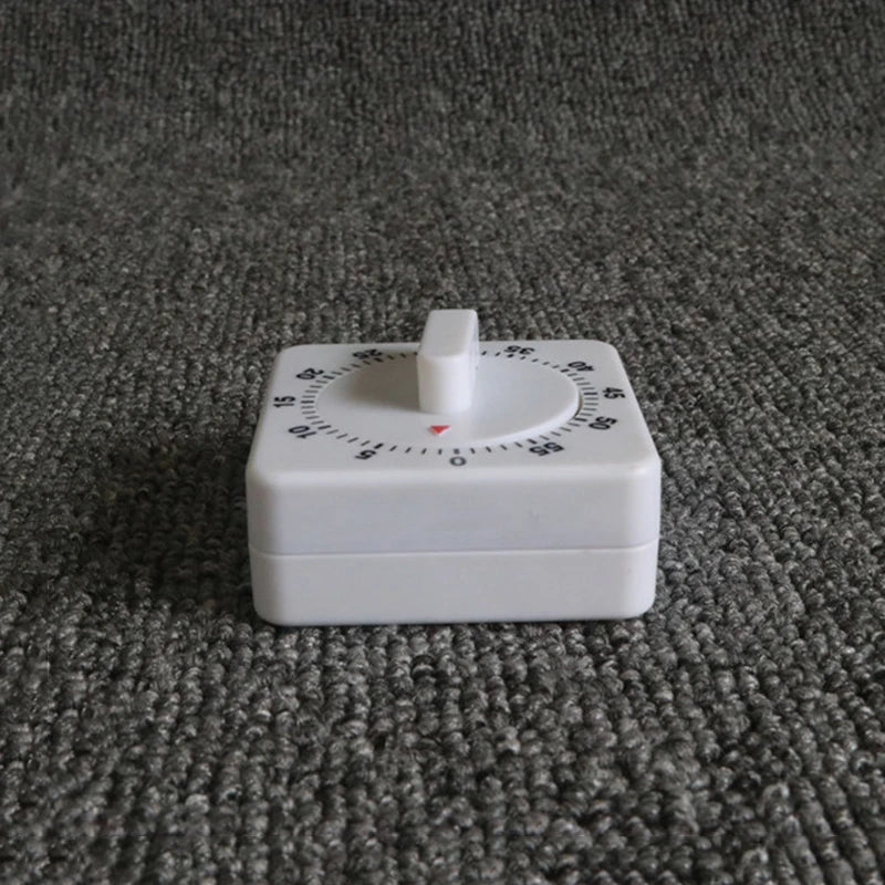 Kitchen Square Timer 60 Minutes Analog Timer Reminder For Kitchen crisp Square Timer Kitchen 60 Minutes Analog Timer