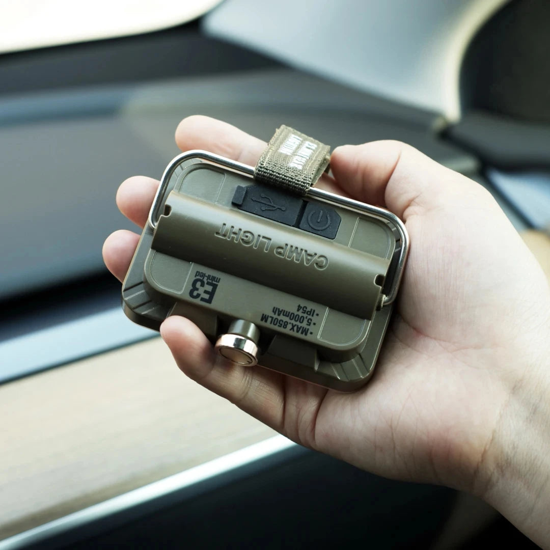 5000Mah LED Camping Tent Light Rechargeable Outdoor Emergency Lighting Waterproof Portable Hanging Night Lamps Camping Lighting by Smarsty