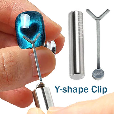 Heart Shaped Cat Eye Nail Magnet Set for DIY Art - Smarsty