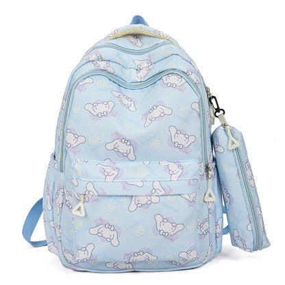 Cinnamoroll Anime Cartoon Large Capacity Kids Backpack - Smarsty