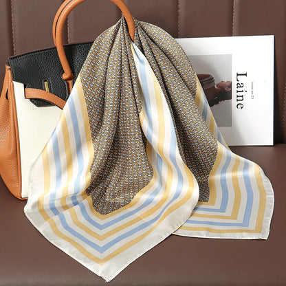 Luxury Silk Hijab Hair Bands With Sun Protection - Smarsty