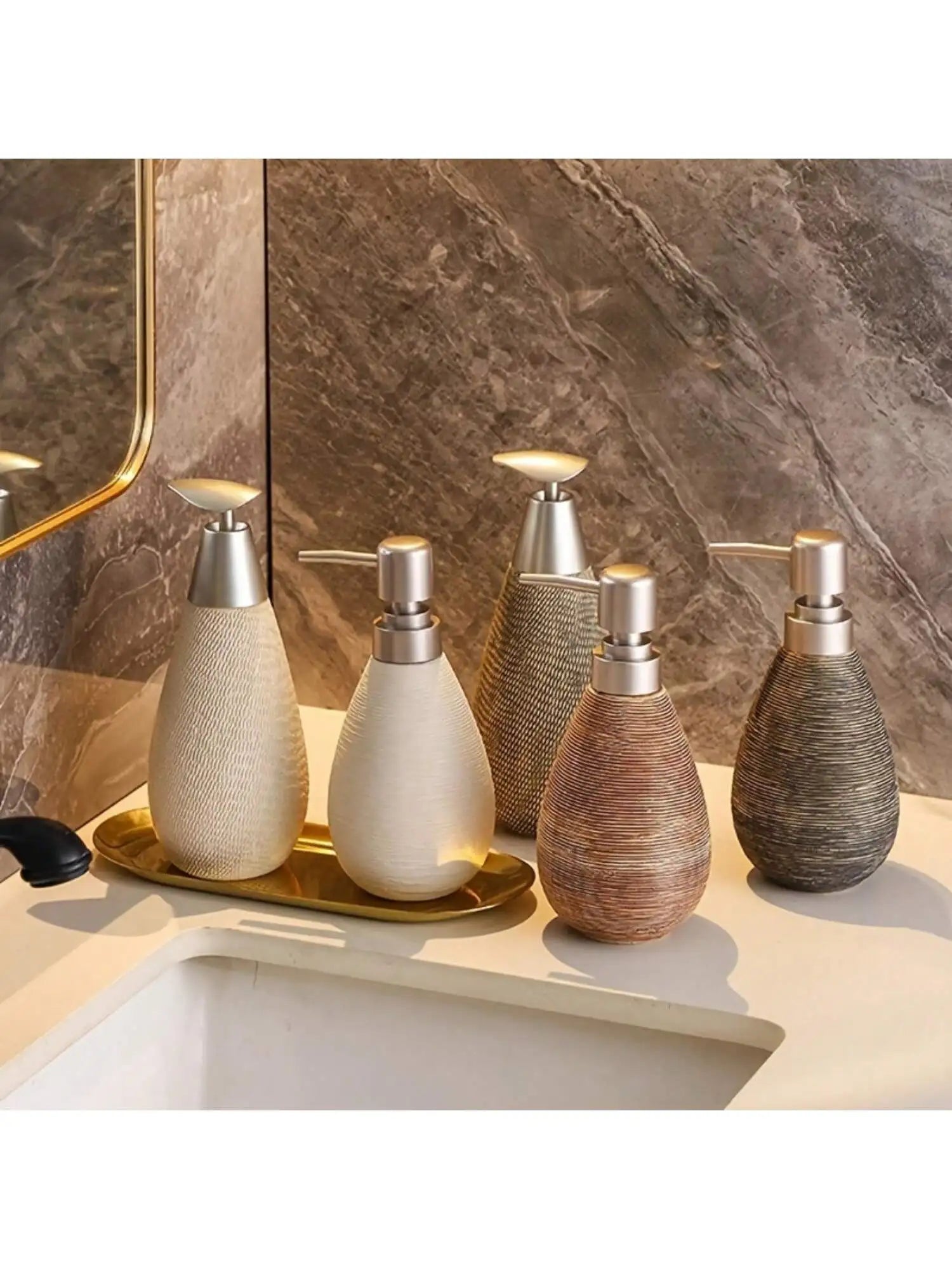 Creative Retro Ceramic Soap Dispenser with Pump - Smarsty