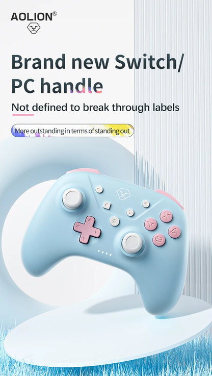 AOLION Bluetooth Controller for Switch PC iOS Android Turbo Function - Smarsty