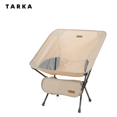 TARKA Foldable Camping Chairs Set Lightweight folding Chair Ultralight Backpacking Moon Chairs for Garden Picnic Beach Fishing by Smarsty