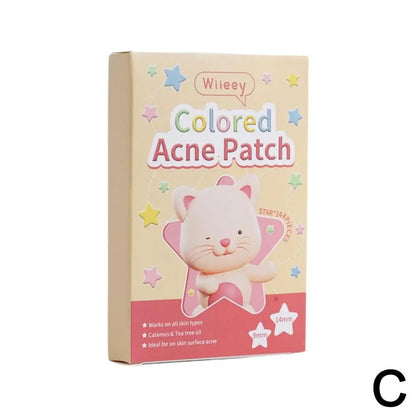 144PCS Colorful Acne Patches for Clear Skin - Smarsty