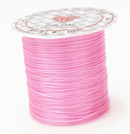 Strong Elastic Beading Cord 1mm 10m Durable Stretch - Smarsty