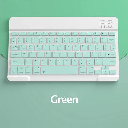Bluetooth Keyboard 10 Inch For iPad Rechargeable Universal