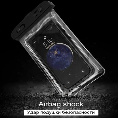 Smarsty IP68 Universal Waterproof Phone Case With Clear Touch -