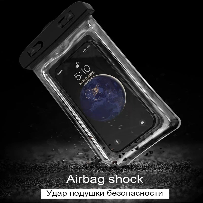 Smarsty IP68 Universal Waterproof Phone Case With Clear Touch -