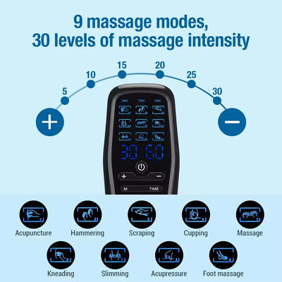 Electric EMS Muscle Stimulator with Built-in Battery - Smarsty