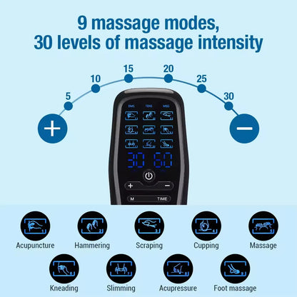 Electric EMS Muscle Stimulator with Built-in Battery - Smarsty