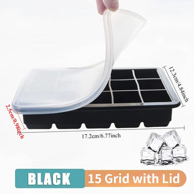 Silicone Ice Cube Molds for Whiskey and Cocktails - Smarsty