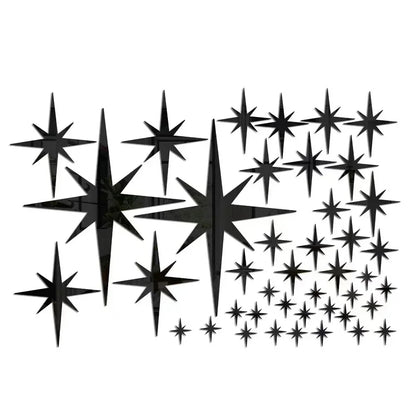Star Mirror Wall Stickers for Stunning Home Decor - Smarsty
