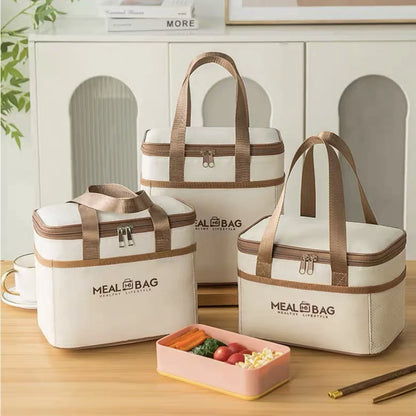 Insulated Lunch Bag With Waterproof Shoulder Strap - Smarsty