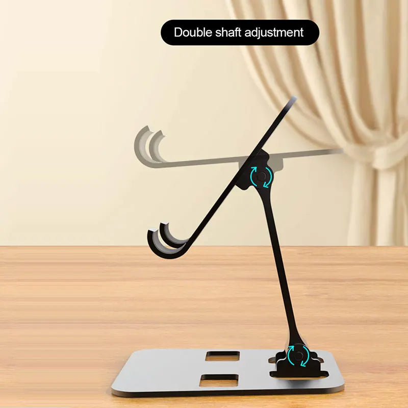 Universal All Aluminum Foldable Desk Phone And Tablet Stand - Smarsty