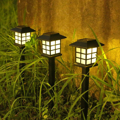 Solar Pathway Lights 2 Pack Waterproof Outdoor Garden Decor - Smarsty