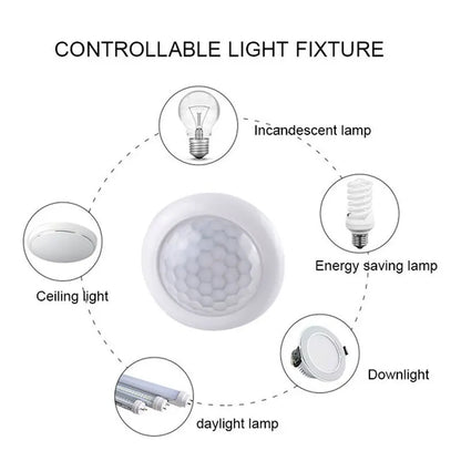 2PCS Smart PIR Motion Sensor Light Switches Auto On Off - Smarsty