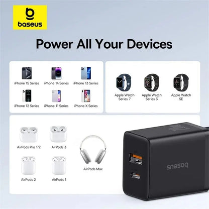 Compact 20W USB C PD Fast Charger For iPhone Android - Smarsty