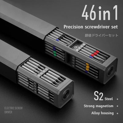 Precision Screwdriver Set 8 32 43 46 in 1 Torx Hex Phillips Magnetic Screwdriver Bit Phone Watch Laptop Mini Repair Tool Set - Smarsty