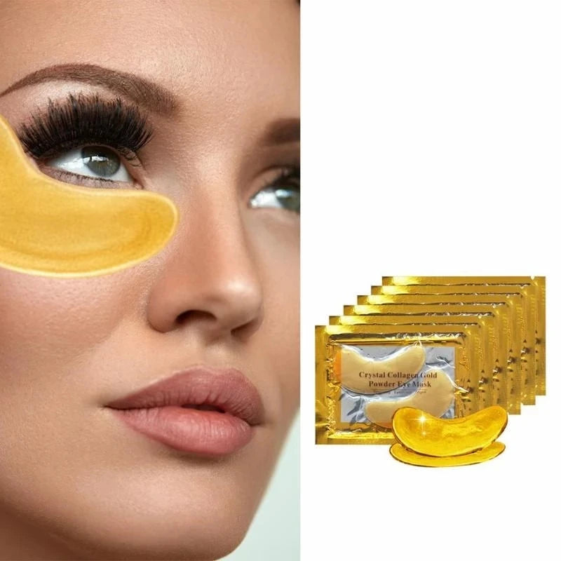 Crystal Collagen Gold Eye Masks for Dark Circles - Smarsty