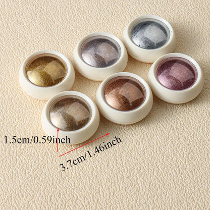 6pc Metallic Mirror Nail Glitter Powder for Stunning Manicures - Smarsty