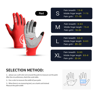 Summer Men Gloves Ice Silk Non-slip Sun Driving Glove Fishing Gloves Breathable Cycling Hiking Glove Full Finger Gloves by Smarsty