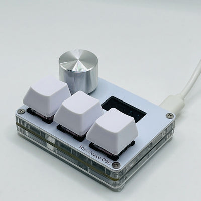 Magnetic Pink Rapid Trigger Hall Switch Keyboard With Knob - Smarsty