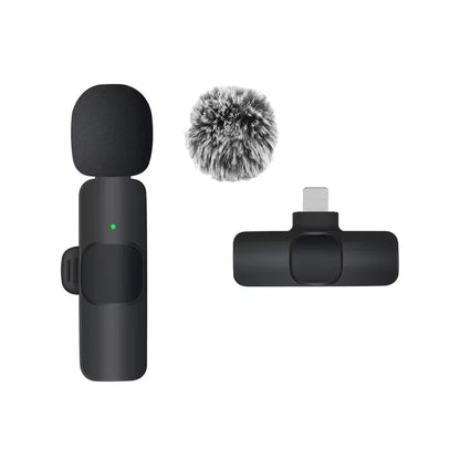 Basix Wireless Lavalier Microphone for iPhone Vlogging - Smarsty