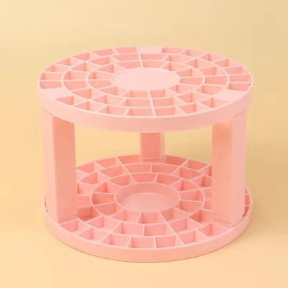 Makeup Brush Storage Rack with Compartment Design - Smarsty